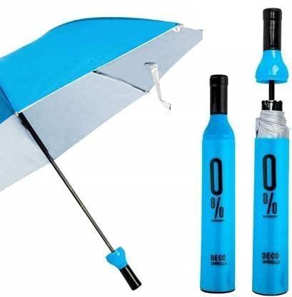 Folding Umbrella with Bottle Cover(Assorted Color)